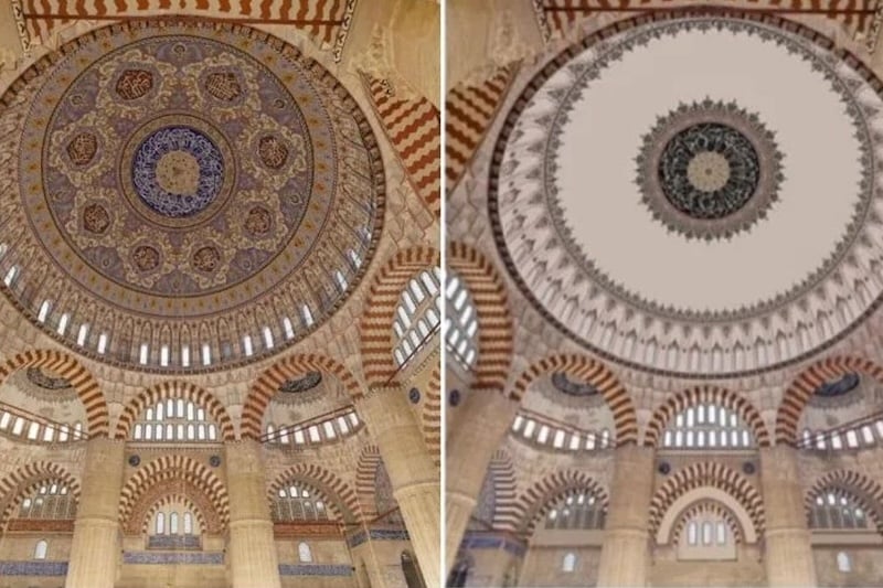 Selimiye Camisi'nin Restorasyonu Durduruldu Selimiye Camisi'nin Restorasyonu Durduruldu