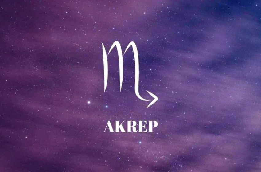  Akrep Burcu Haftalık Burç Yorumu