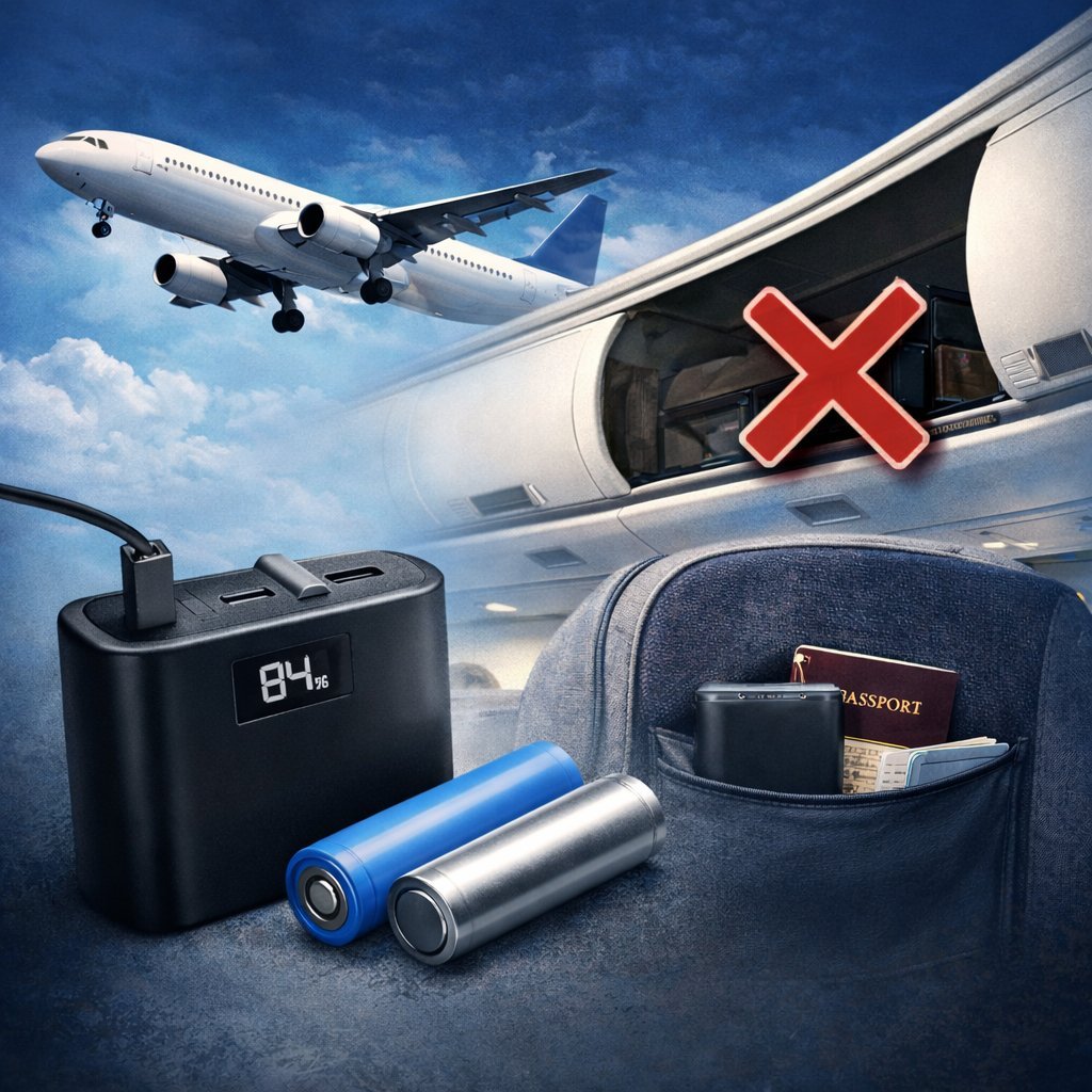 Uçaklarda Powerbank Kullanmak Yasak Mı? 2026 Güncel Rehber